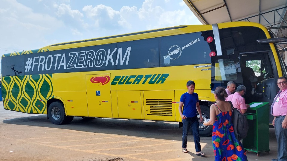 Nova frota de ônibus da Eucatur é lançada com série de inovações nesta quinta-feira, 28